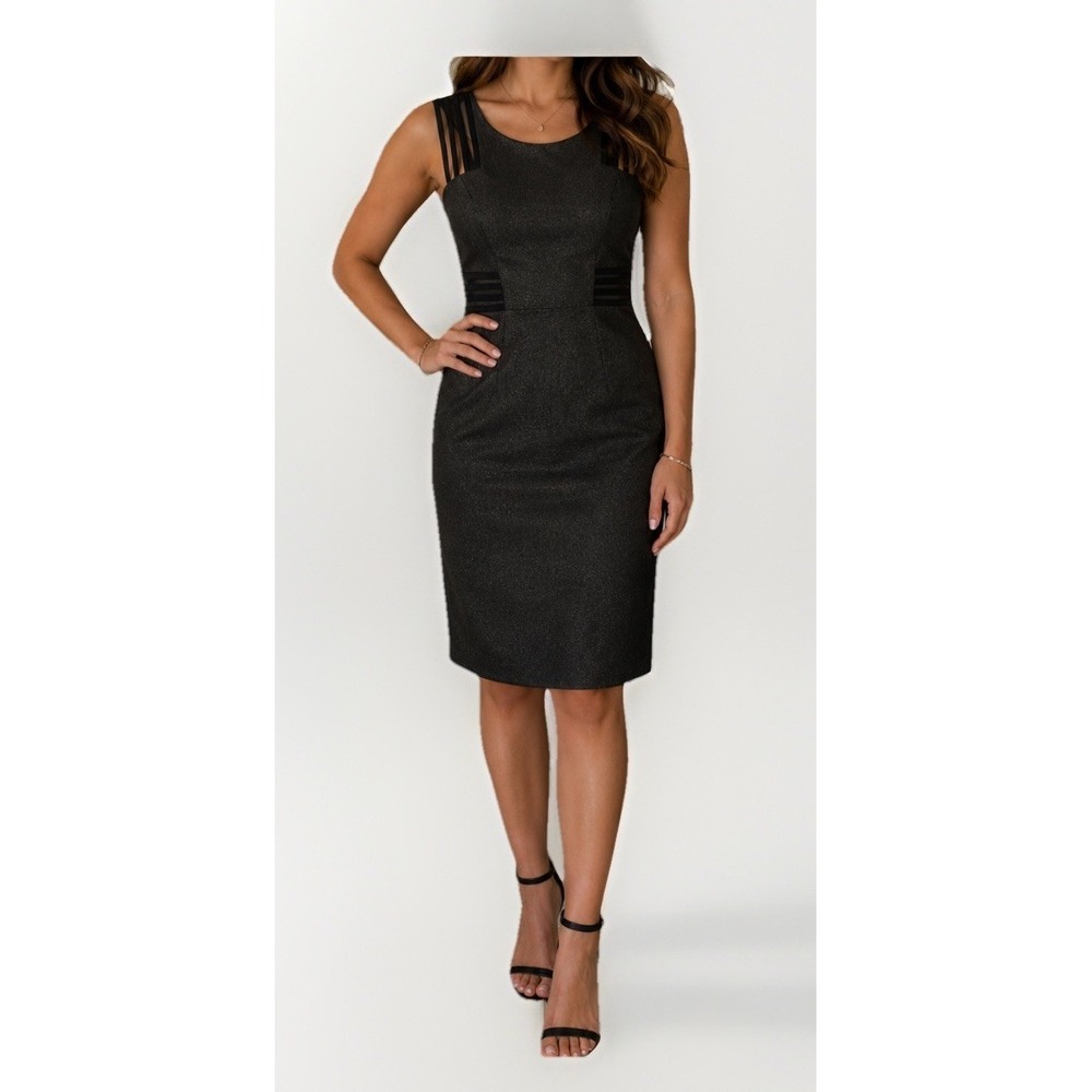 Enfocus studio Black dress Size 14 Cocktail Dress with tags